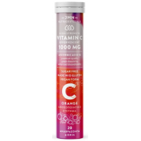 VITAMIN C 1000mg ORANGE FLAVOR, 20 ΑΝΑΒΡΑΖΟΝΤΑ ΔΙΣΚΙΑ